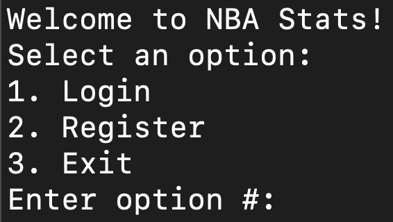 NBA database
